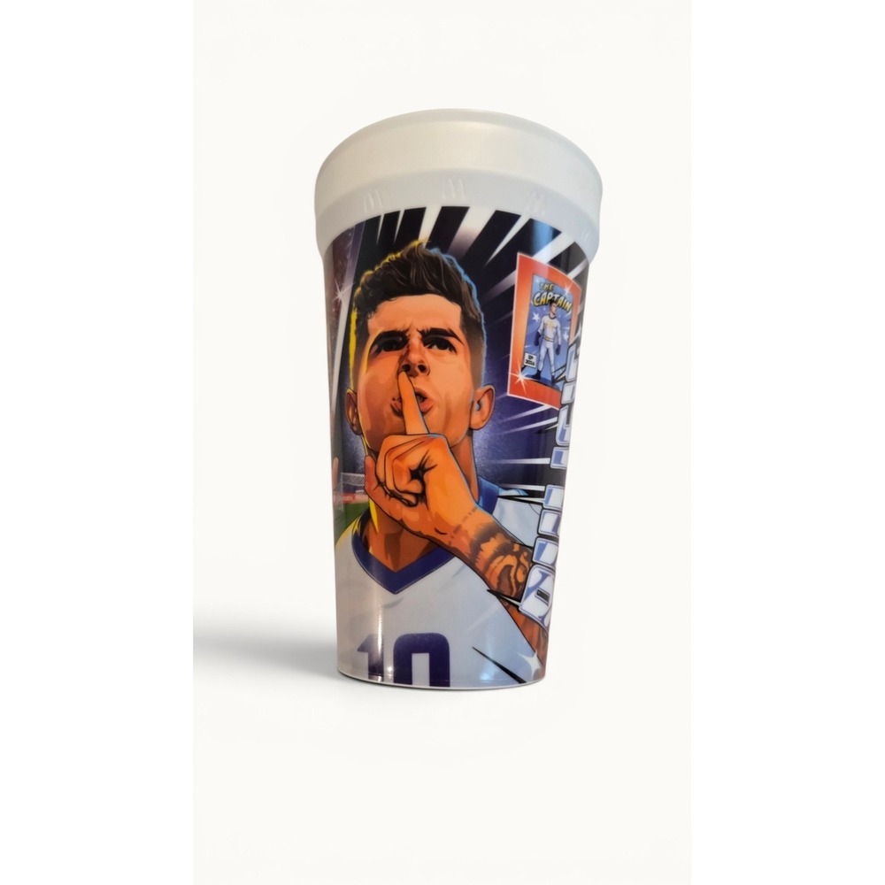 McDonalds 2024 Collectors Edition Cup Christian Pulisic  Soccer‎ Plastic Tumbler
